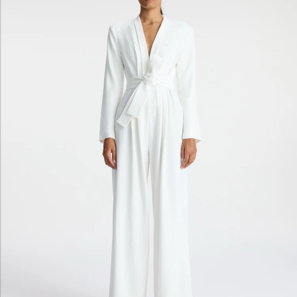 A.L.C. White Long Sleeve Dress